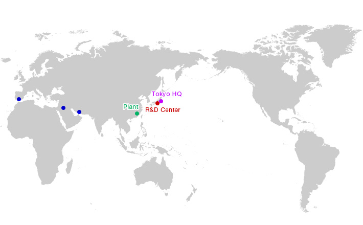 location map